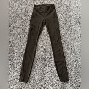 Lululemon Speed Up Women’s Leggings Dark Olive Green Size 0